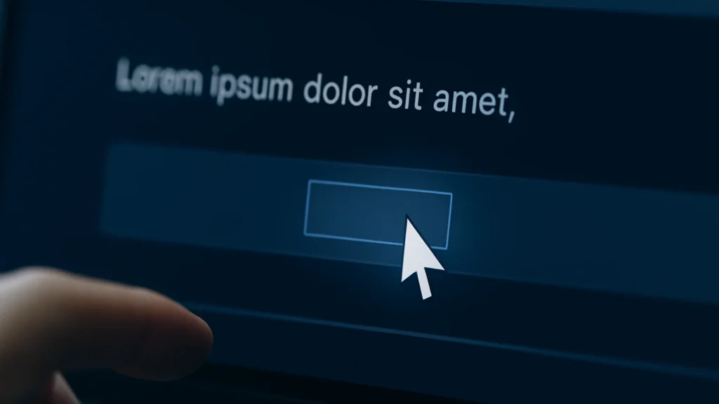 Éditeur de texte avec curseur sélectionnant un espace vide, symbolisant un caractère spécial invisible