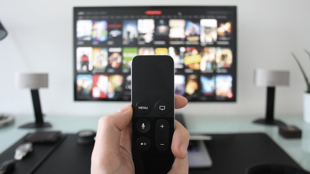 Sélection de contenus sur téléviseur avec télécommande – code pin tv oublié